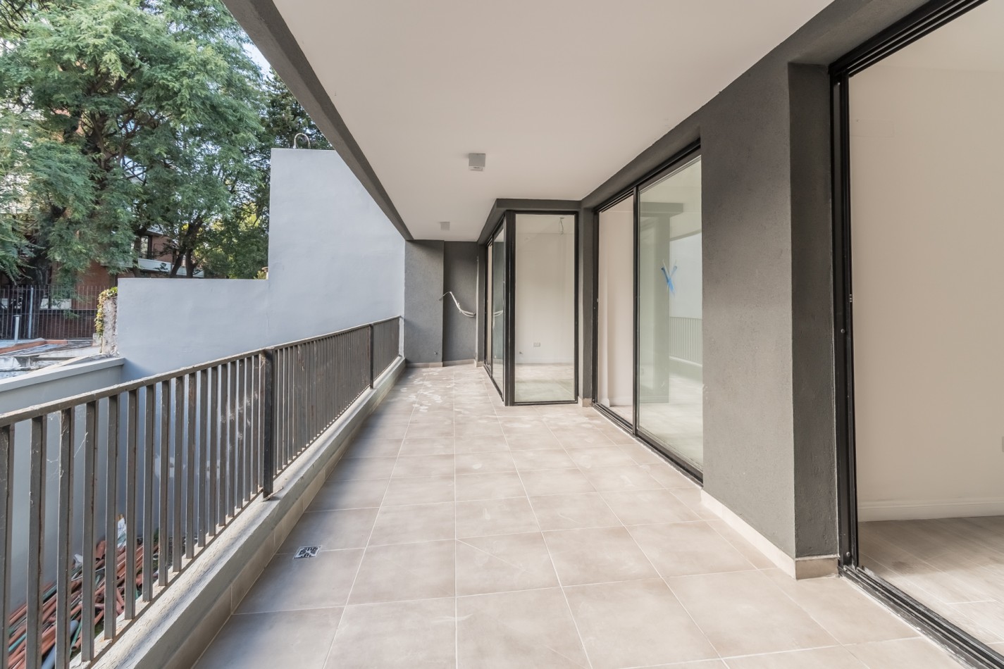 Departamento tres ambientes con terraza propia a estrenar- entrega inmediata