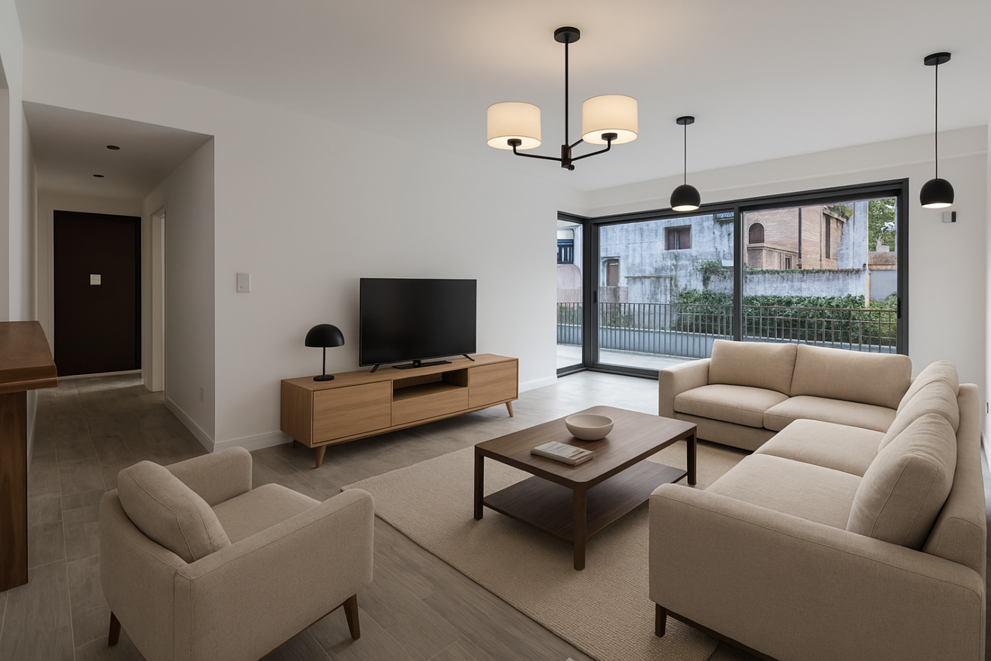 Departamento tres ambientes con terraza propia a estrenar- entrega inmediata