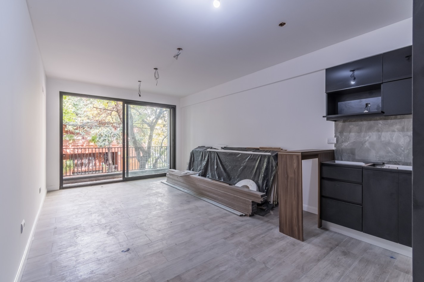 Departamento monoambiente grande a estrenar- entrega inmediata