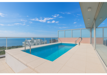 Increible Pent House con piscina propia en torre Wave