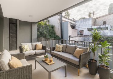 Departamento 3 Ambientes con Balcon y Gran Terraza con Parrilla 